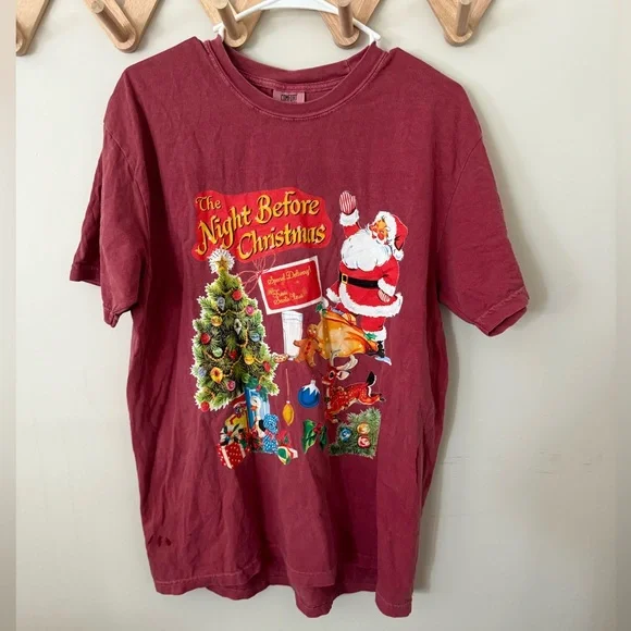 Shop Kristin Jones Christmas Tees NWOT - Picture 1 of 3